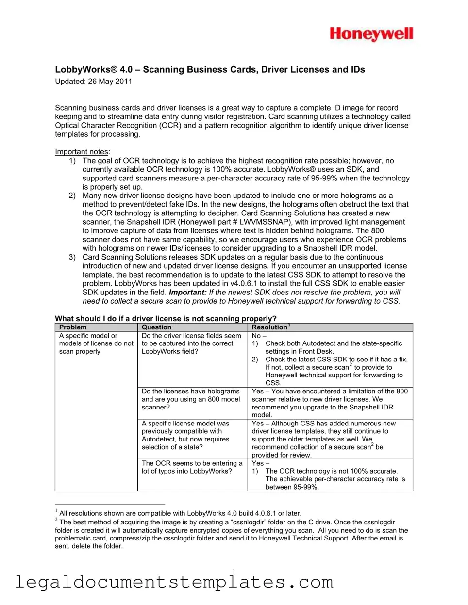 Free Drivers License PDF Form