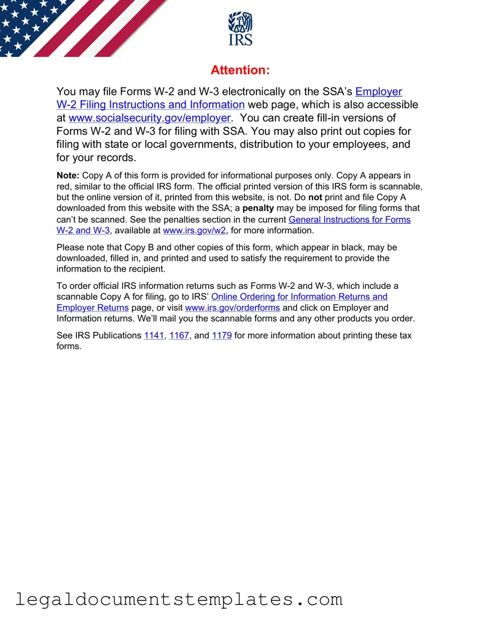 Free IRS W-2 PDF Form