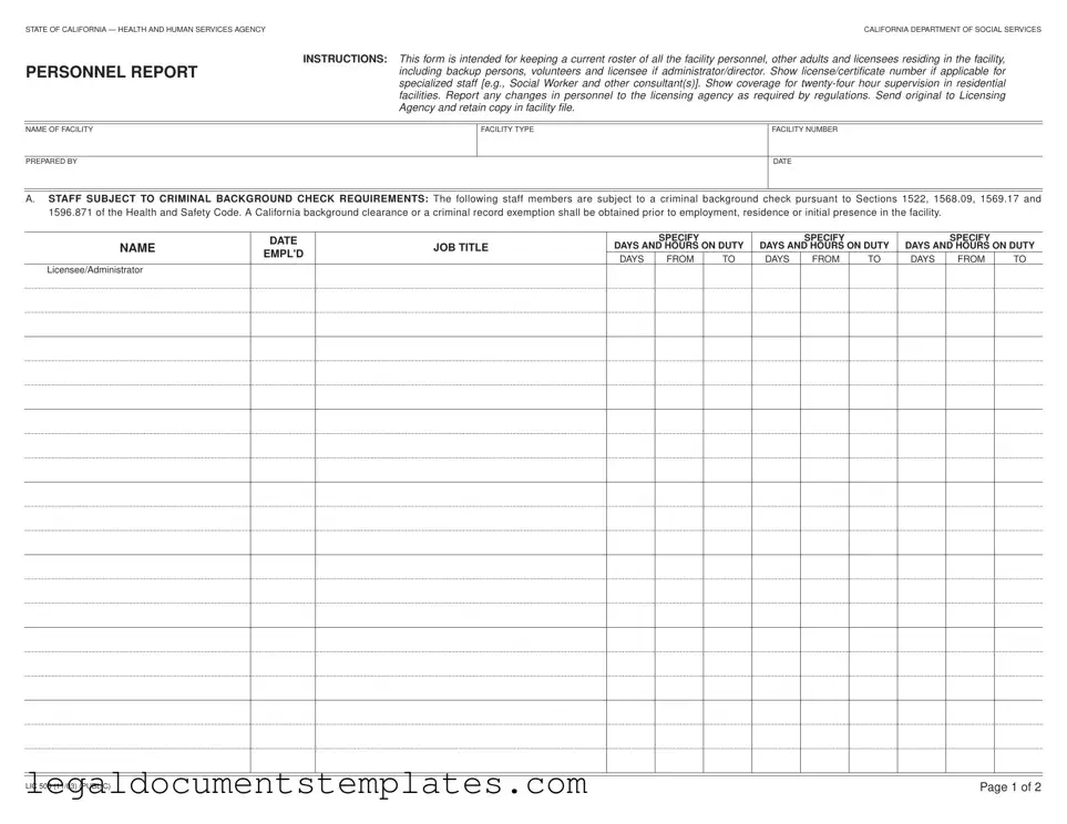 Free Lic 500 PDF Form