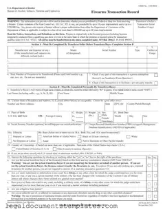 Free ATF 4473 PDF Form
