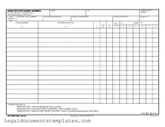 Free Da PDF Form