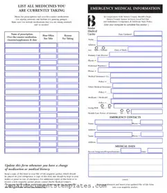 Free File Of Life PDF Form