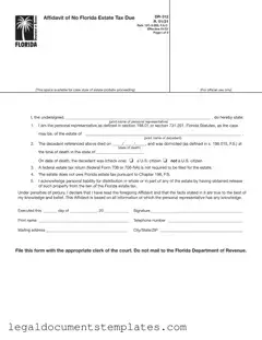 Free Fl Dr 312 PDF Form