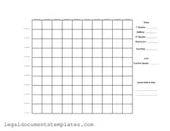 Free Football Pool PDF Form