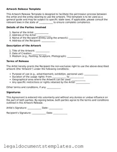 Legal Artwork Release Document