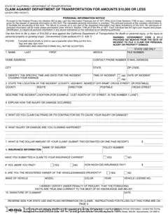 Free Ld 0274 PDF Form