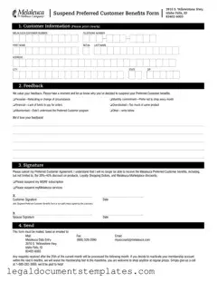 Free Melaleuca Cancellation PDF Form
