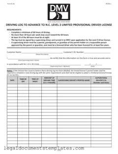 Free Nc Dl 4A PDF Form
