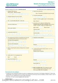 Free P 45 It PDF Form