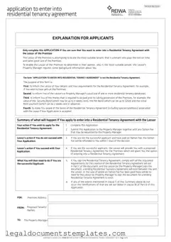 Free Reiwa Tenancy Application PDF Form
