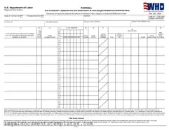Free U.S. DoL PDF Form